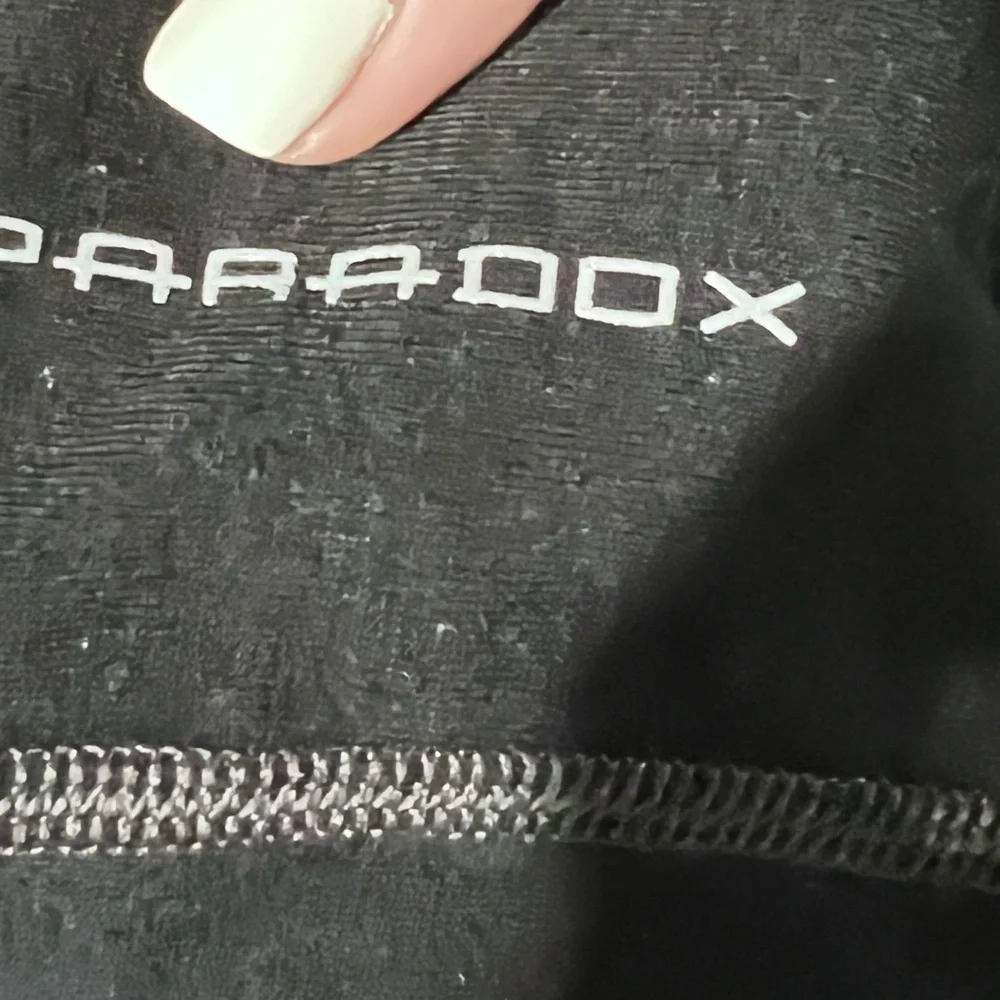 Paradox Men's Black Lightweight dri release Quarter-Zip merino wool Jacket M